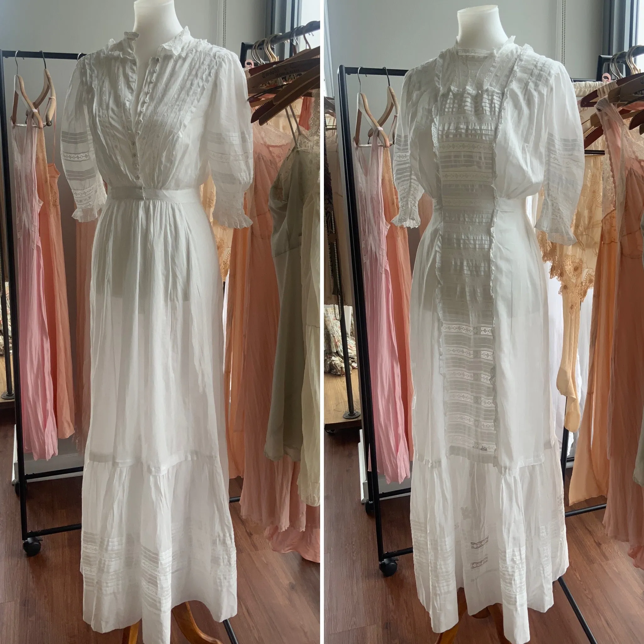 Edwardian Lawn Dress - 1919 - Bridal