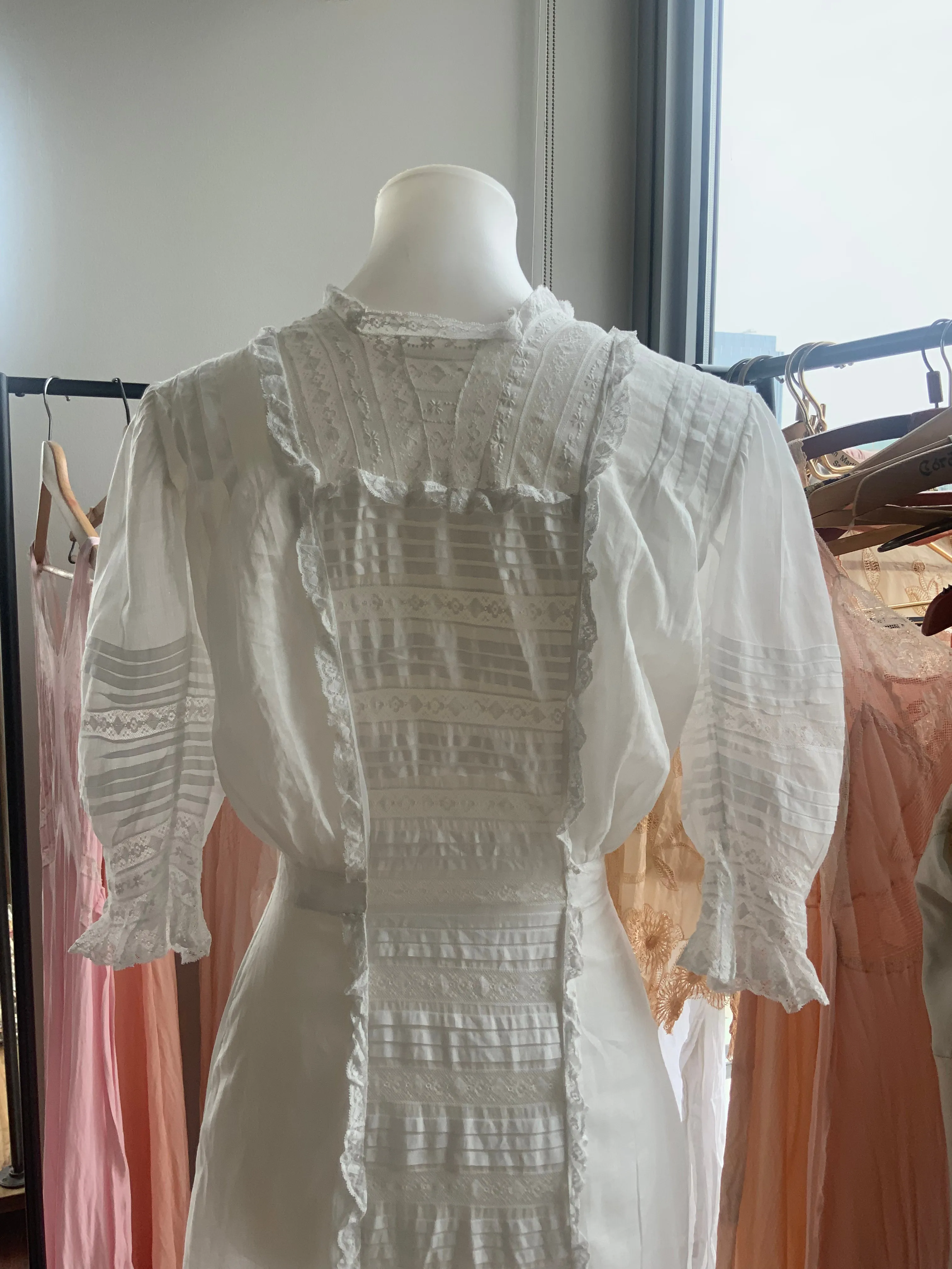 Edwardian Lawn Dress - 1919 - Bridal