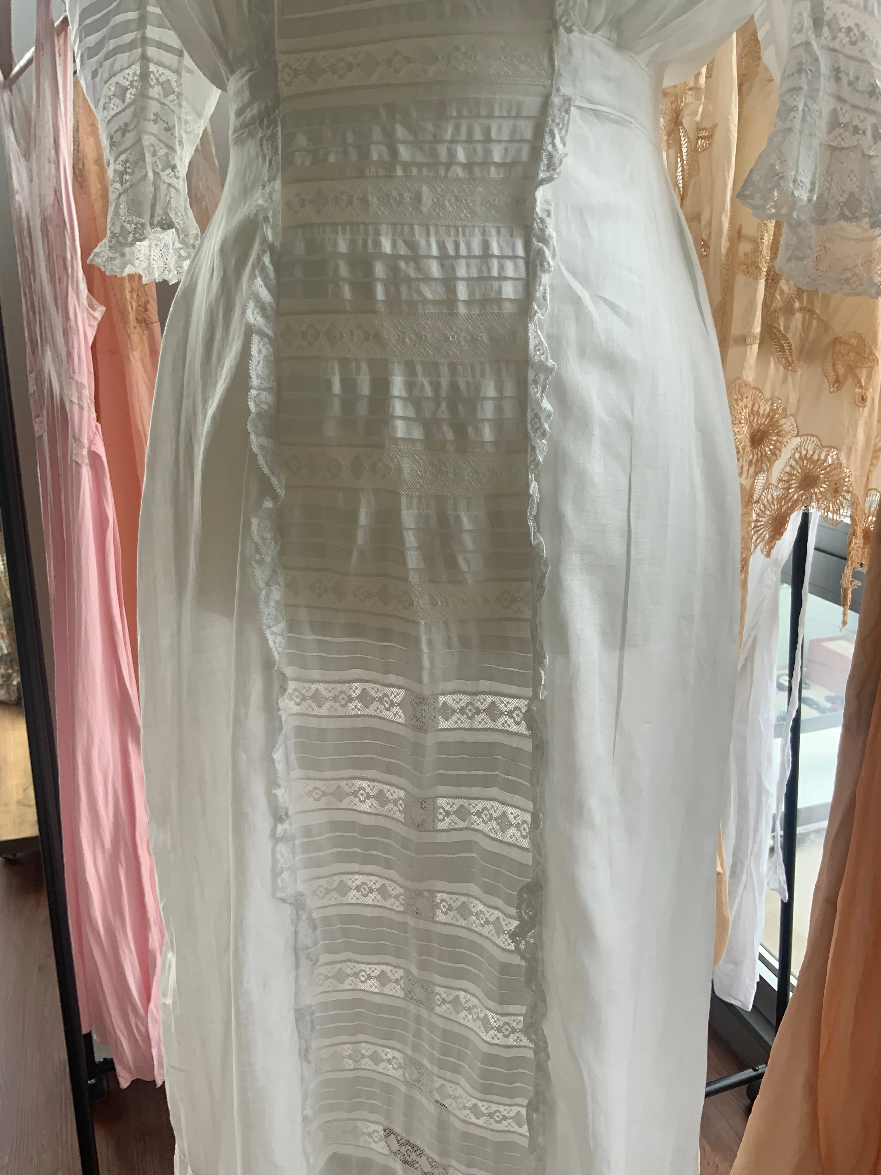 Edwardian Lawn Dress - 1919 - Bridal