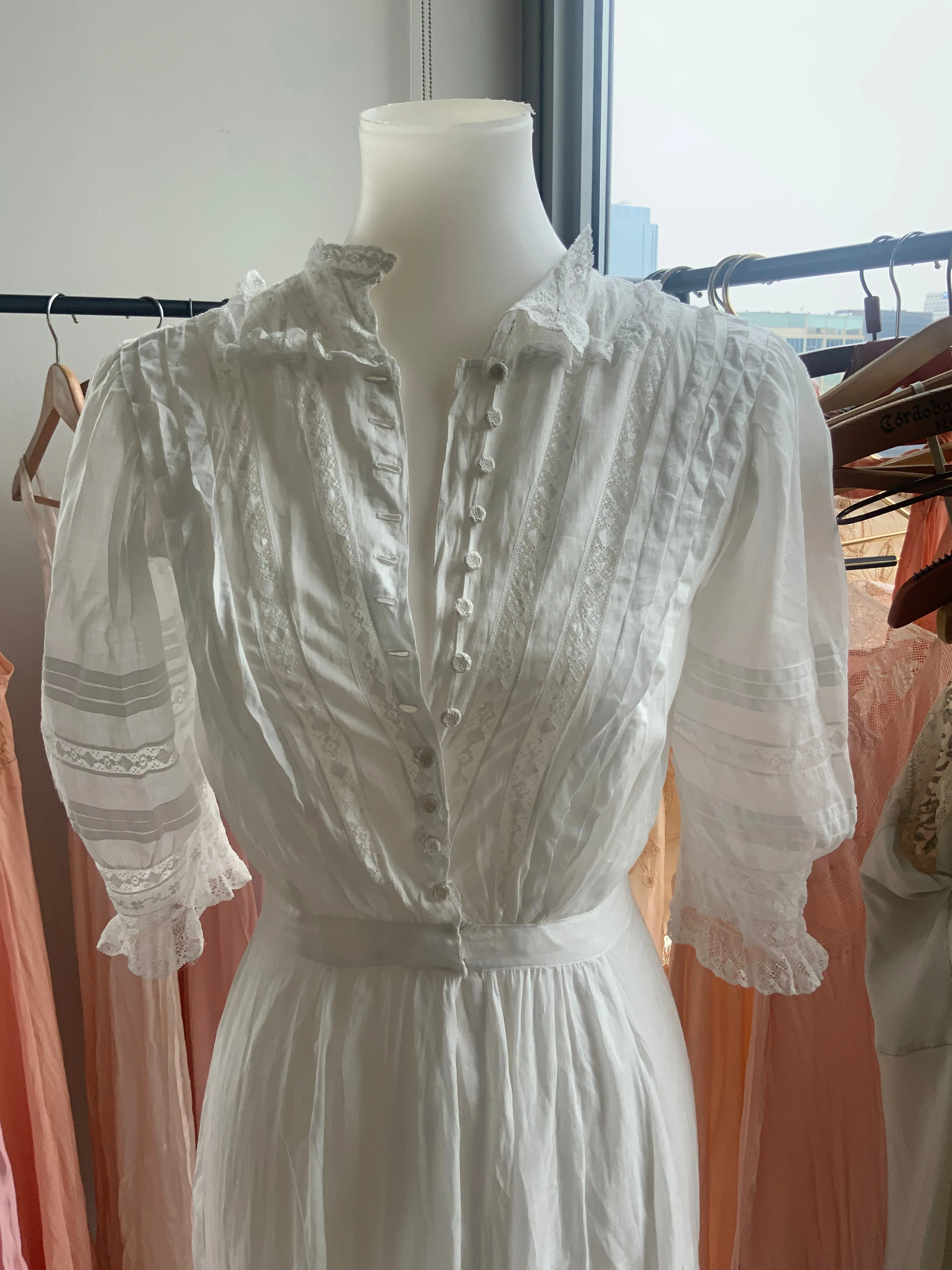 Edwardian Lawn Dress - 1919 - Bridal
