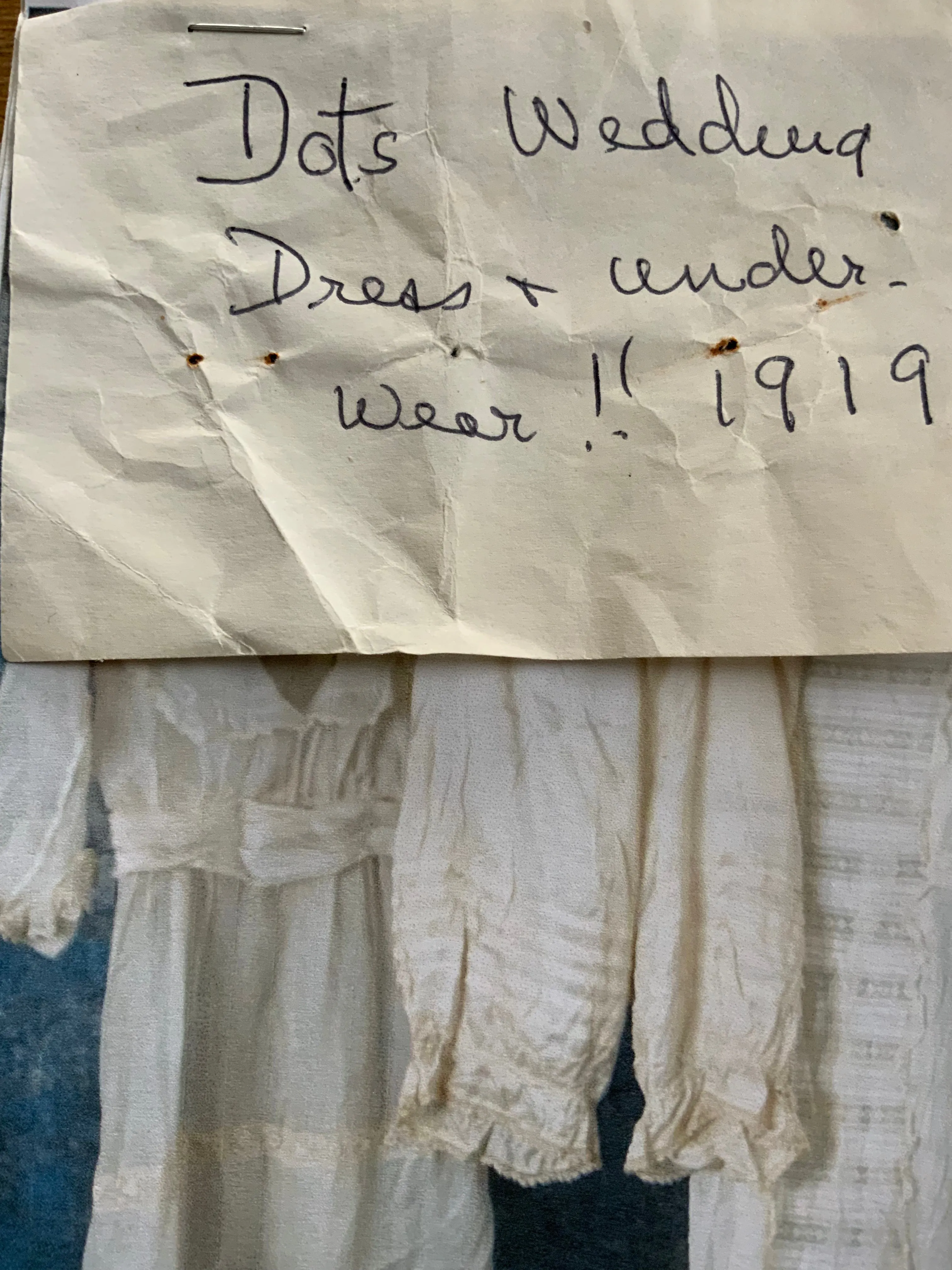 Edwardian Wedding Dress - 1919