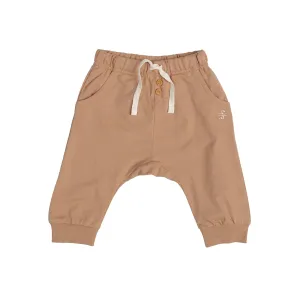 Ein Ghein Kids Baby Boy's White & Light Brown Bottom