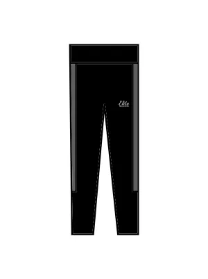 ELITE DANCE CENTRE - TRACKSUIT BOTTOMS BLACK & GREY