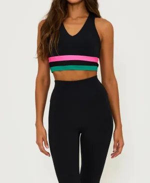 Elora Top In Forest Lagoon Colorblock