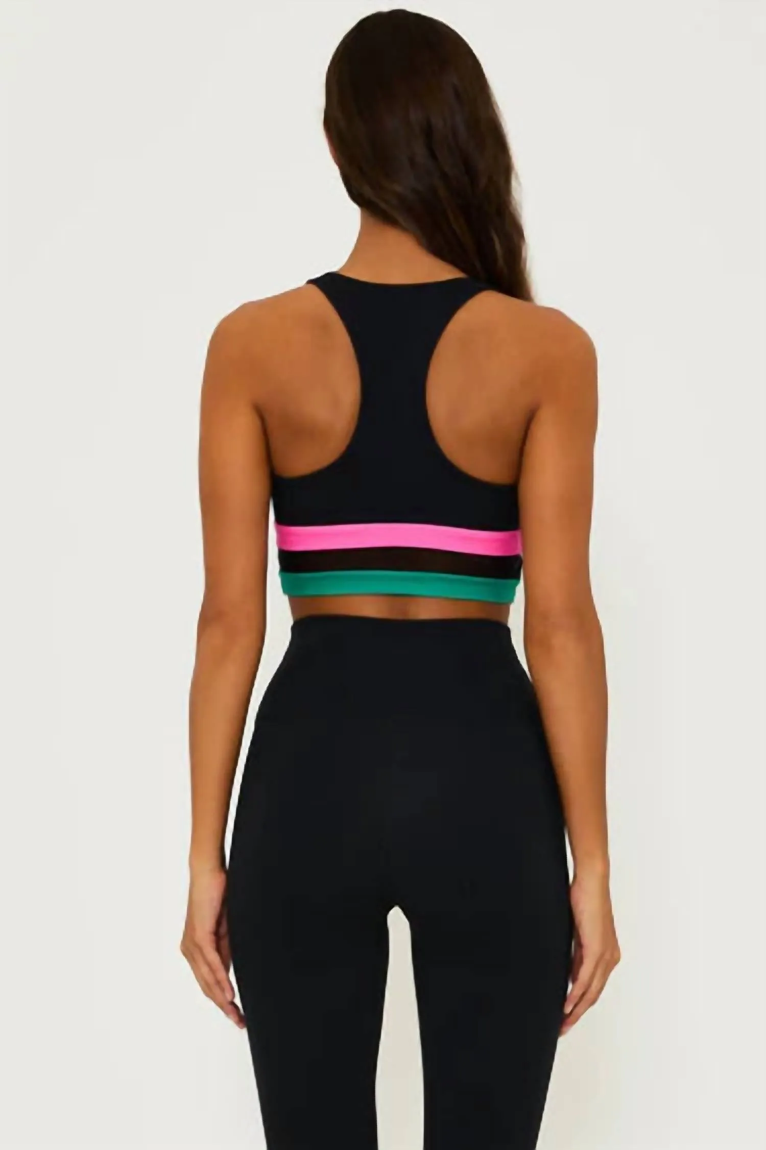 Elora Top In Forest Lagoon Colorblock