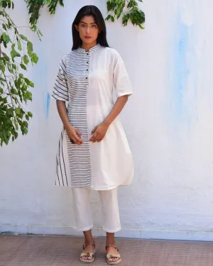 Enchanted Handblockprinted Cotton Kurta Set - Vnmn