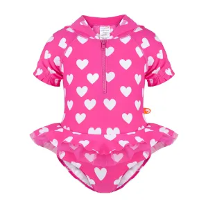 Escargot Baby Love Heart Baby One Piece