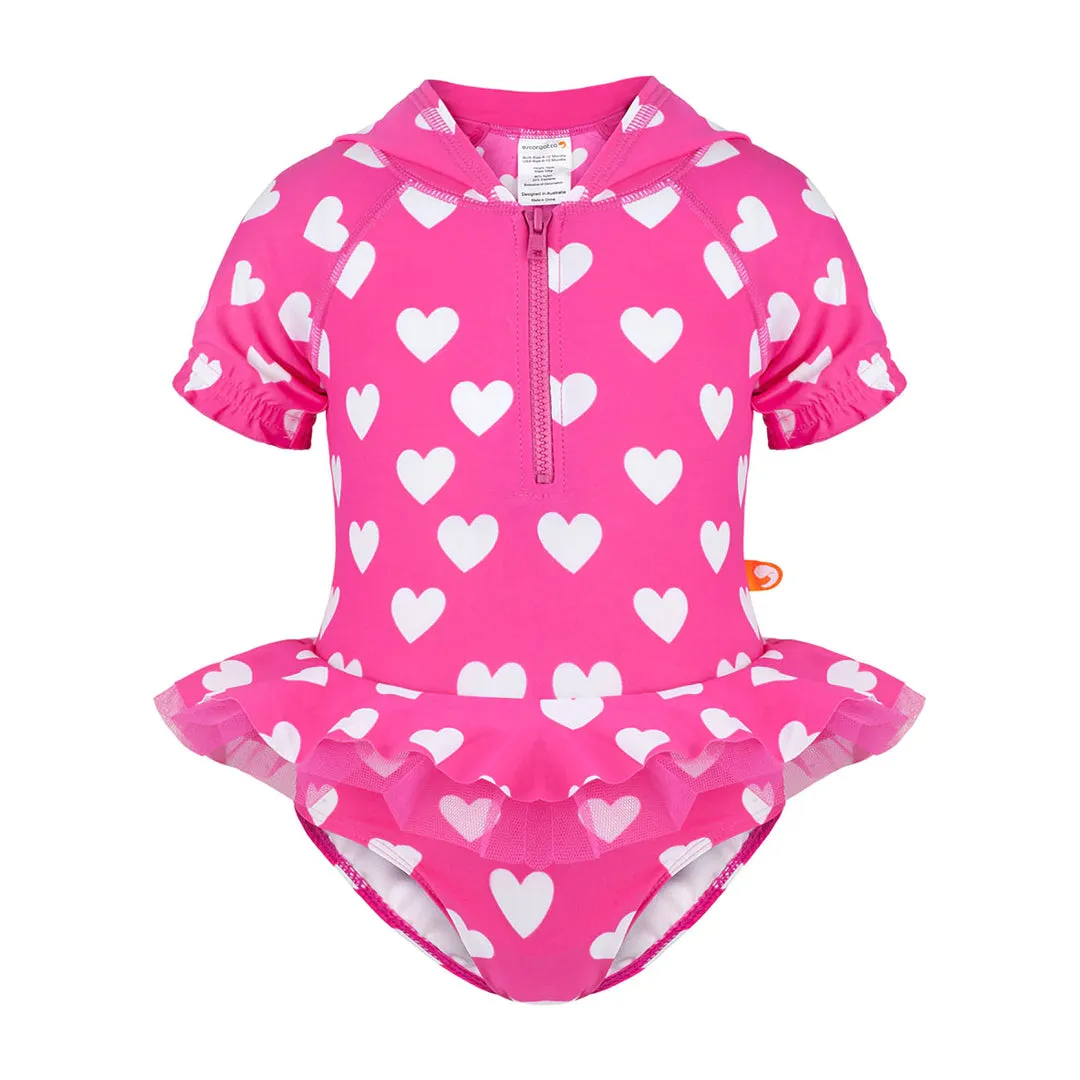 Escargot Baby Love Heart Baby One Piece