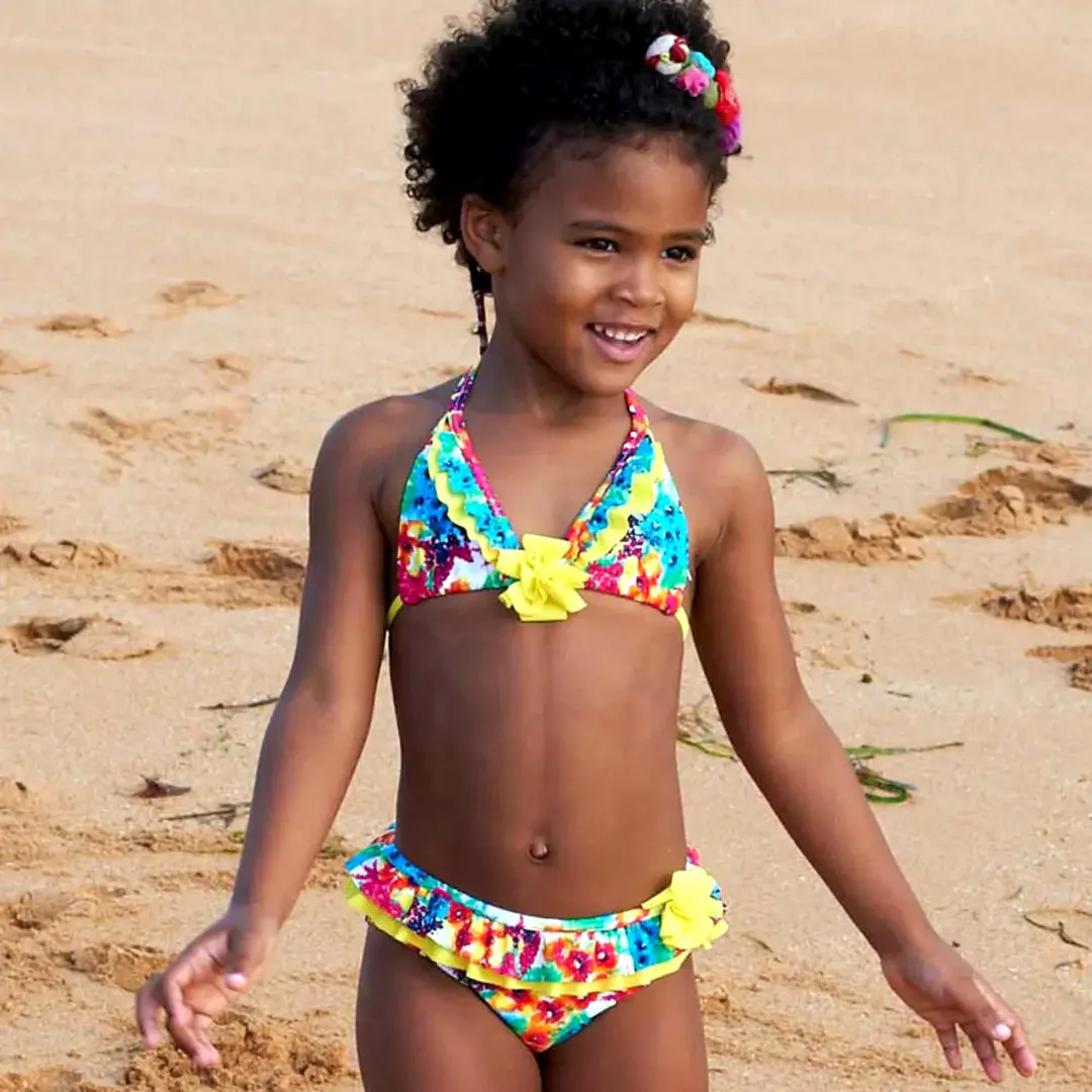 Escargot Flower Pop Bikini