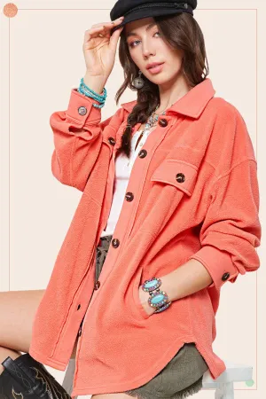 Farrah Fleece Shacket