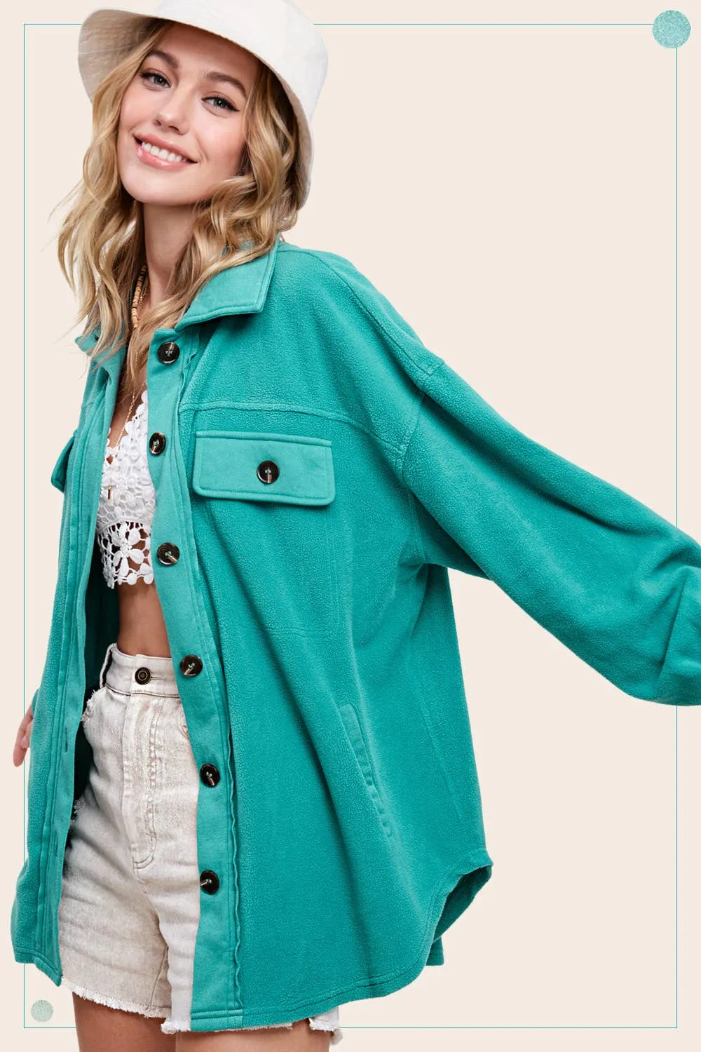 Farrah Fleece Shacket