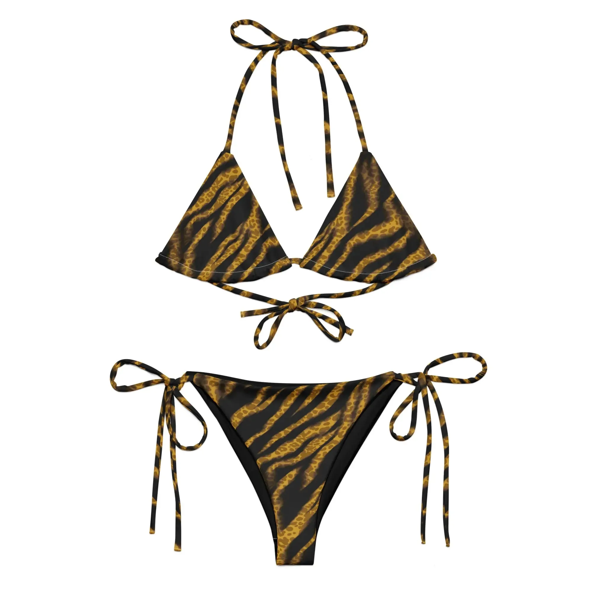 Fierce & Flawless Tiger - Cheetah Bikini Set