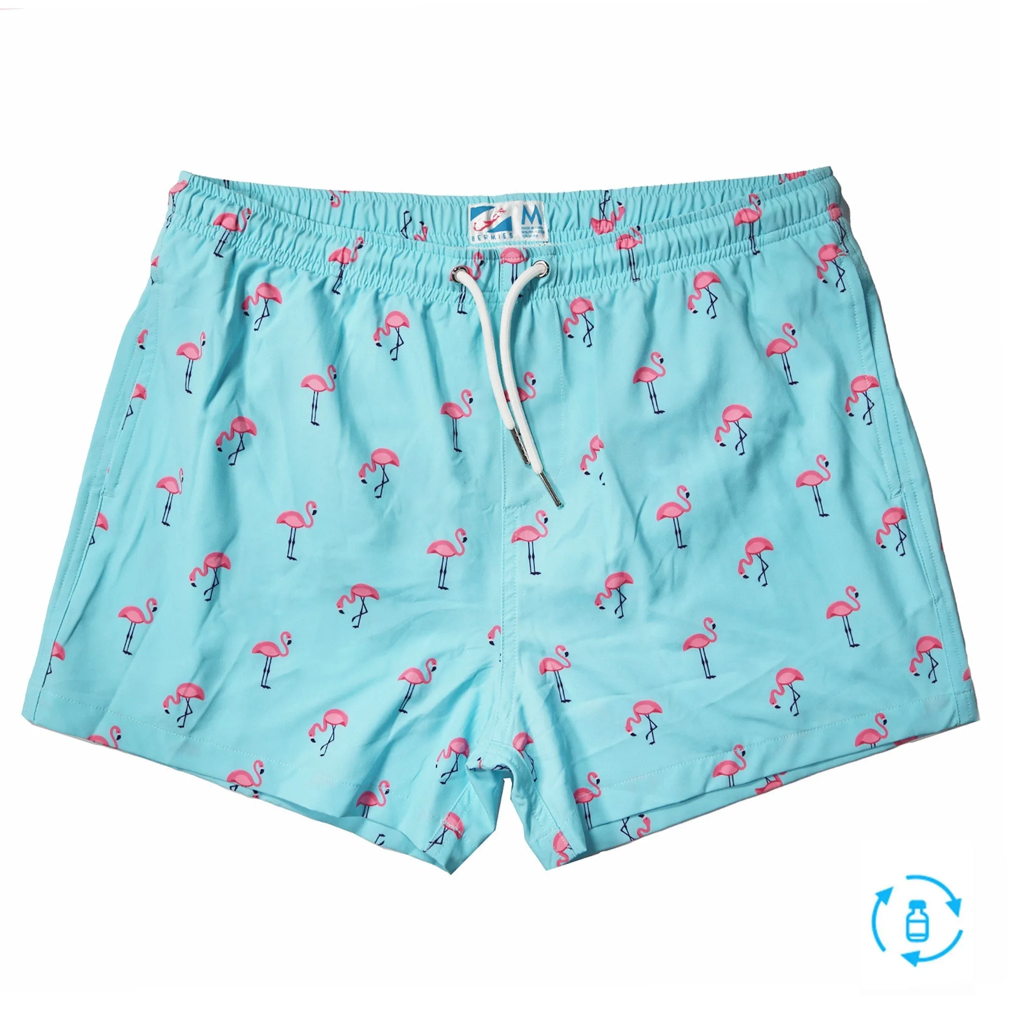 Flamazing - 3.5" Swim Trunks by Bermies Swimwear