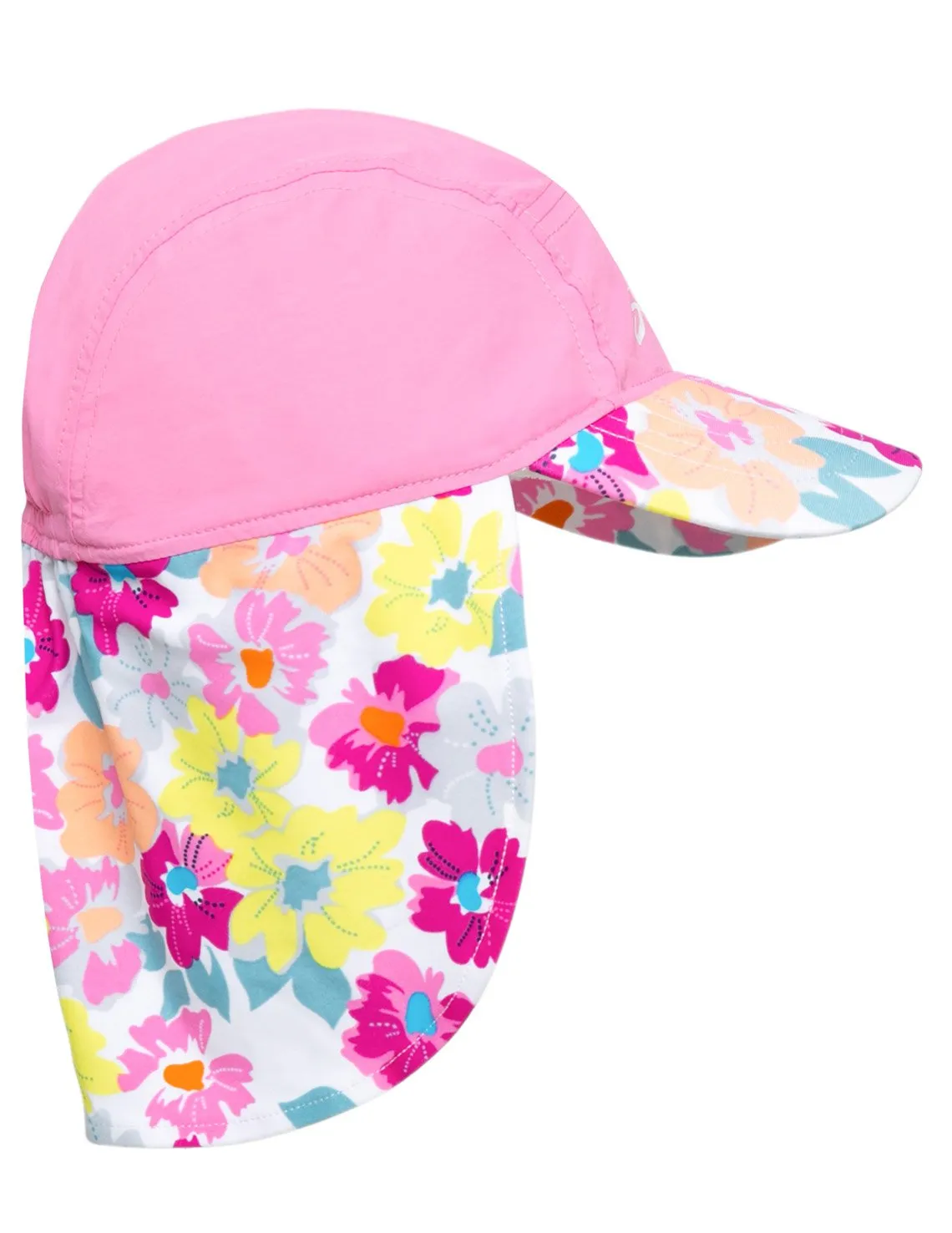 Flap Sun Hat - Prettyberry Pink