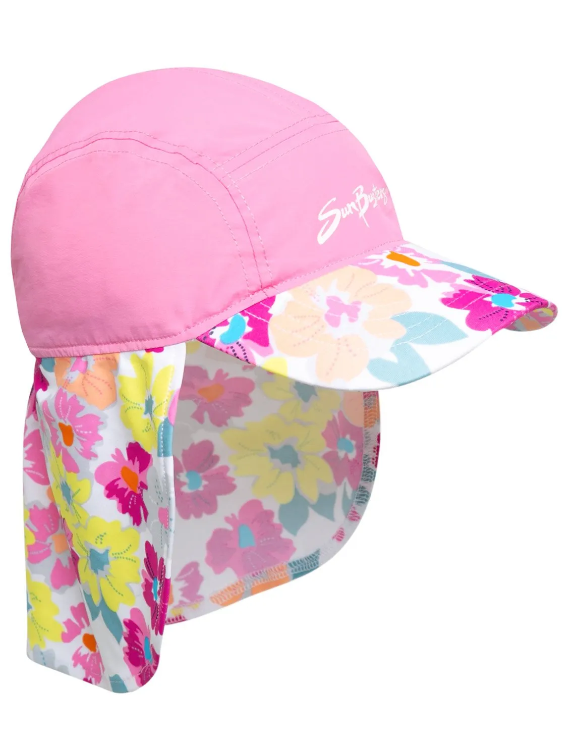 Flap Sun Hat - Prettyberry Pink