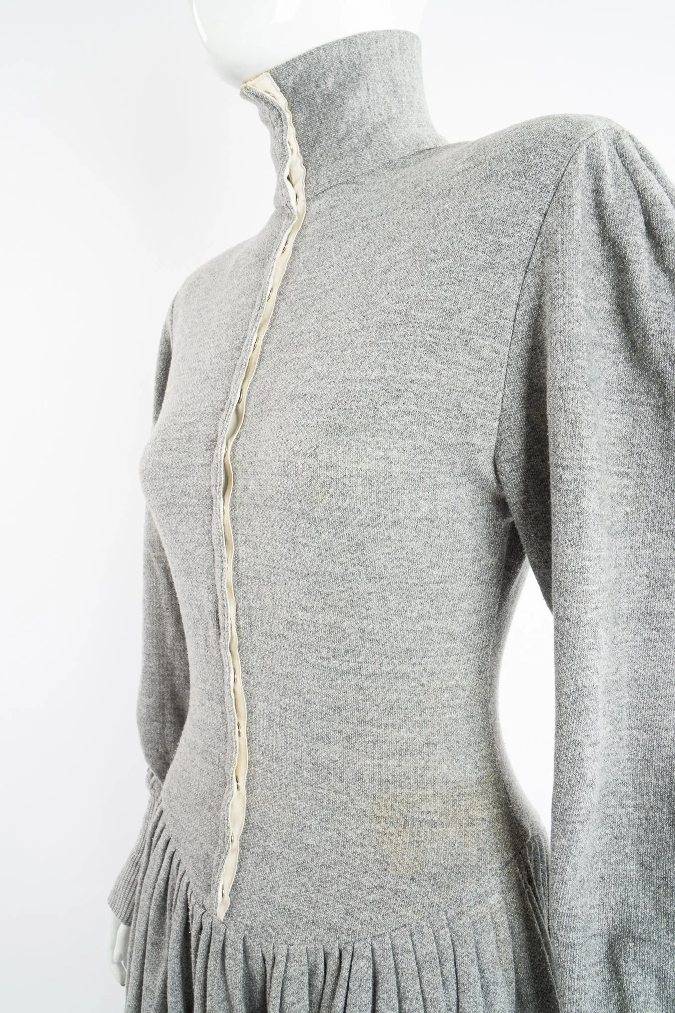 Fleece Sweatshirt Dress