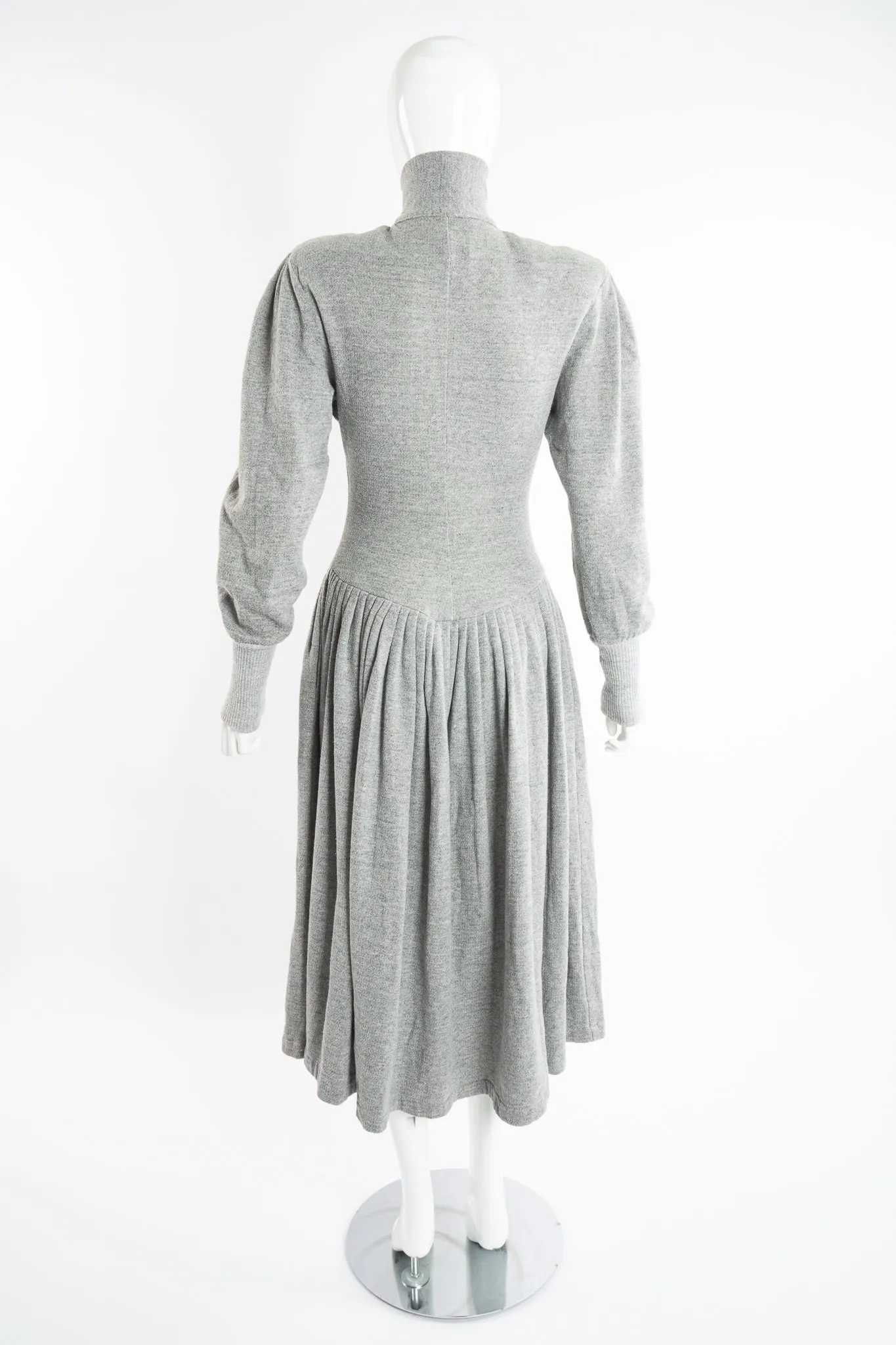 Fleece Sweatshirt Dress