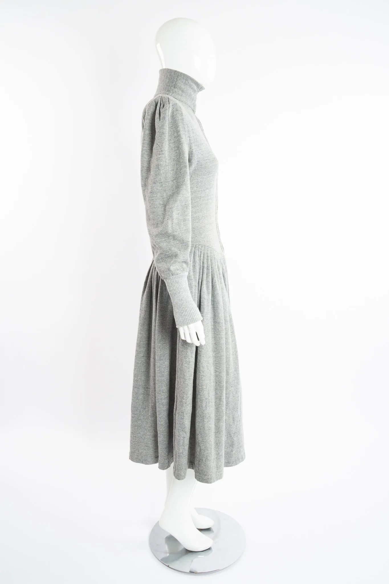 Fleece Sweatshirt Dress