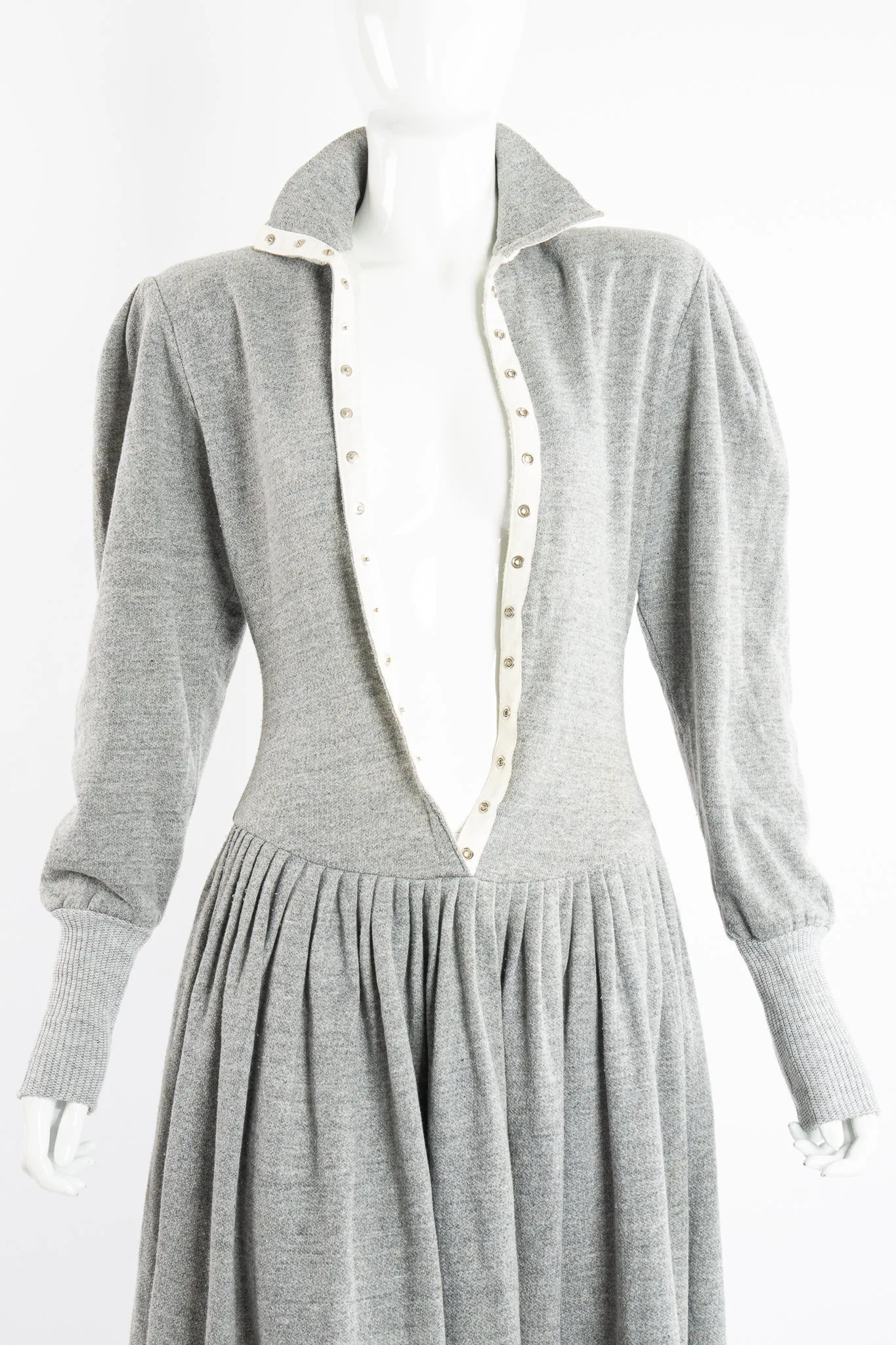 Fleece Sweatshirt Dress