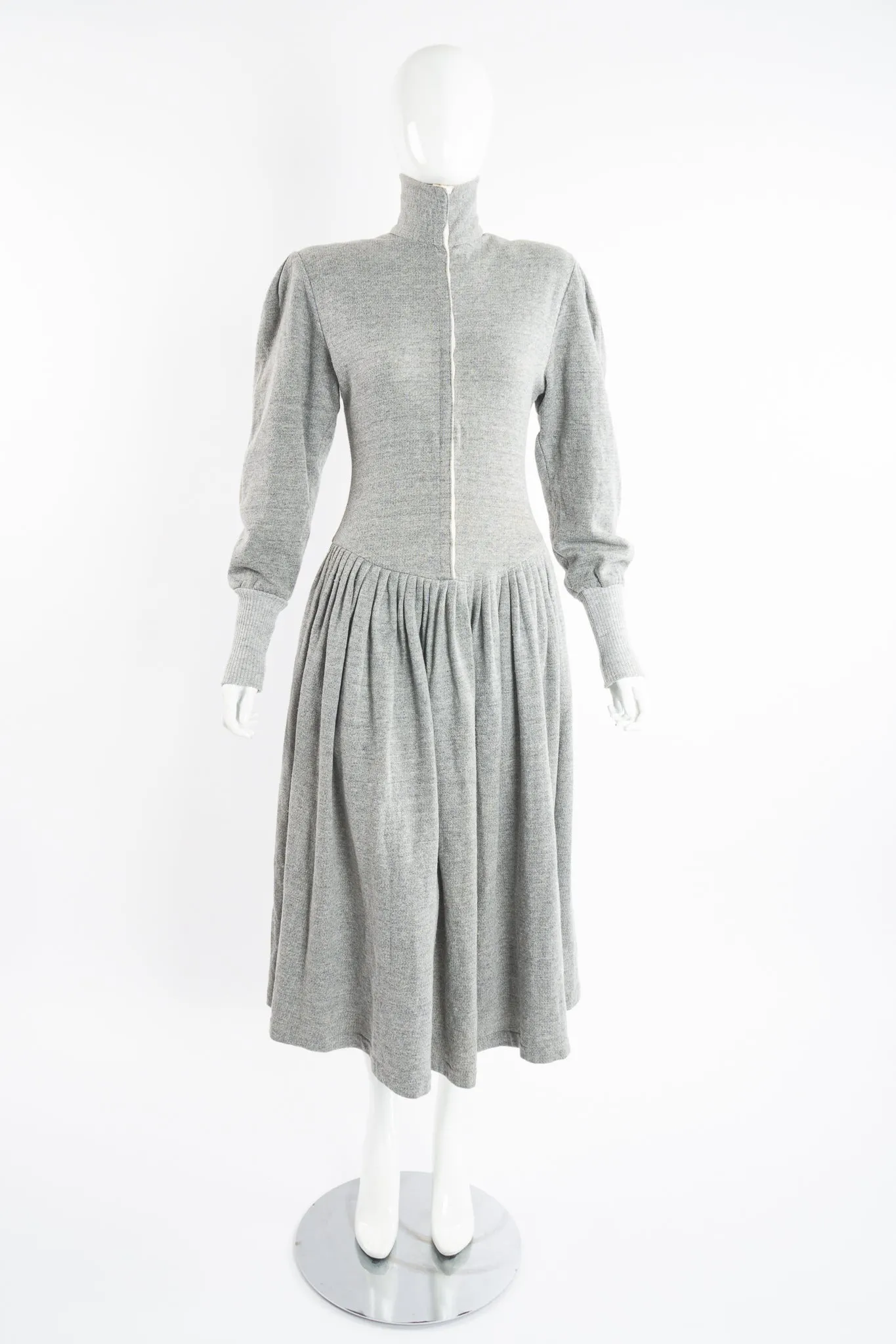 Fleece Sweatshirt Dress