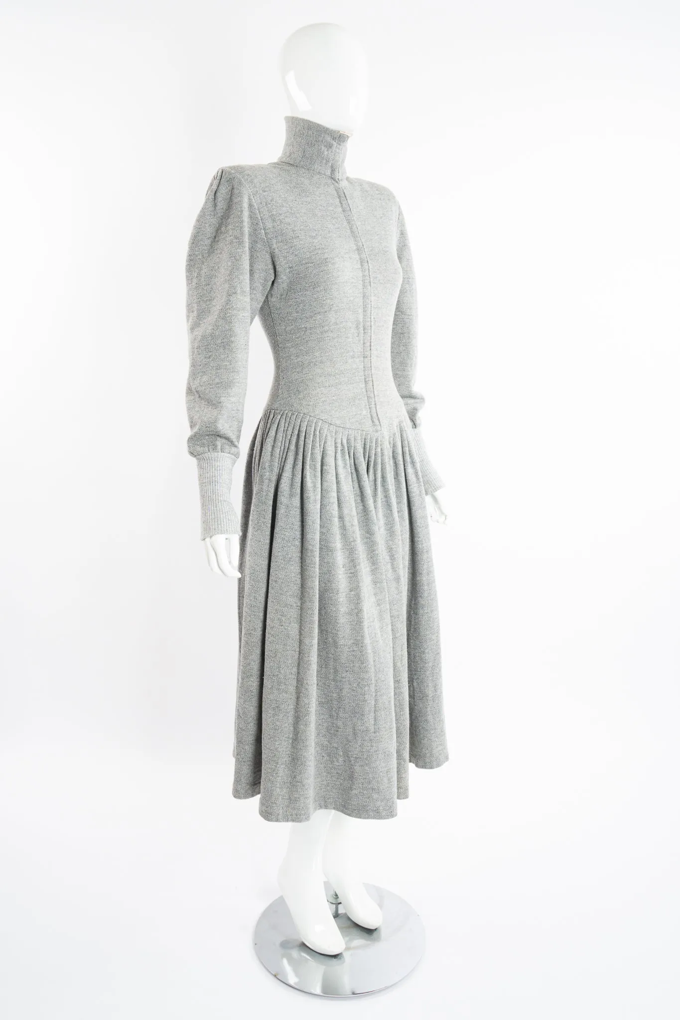 Fleece Sweatshirt Dress