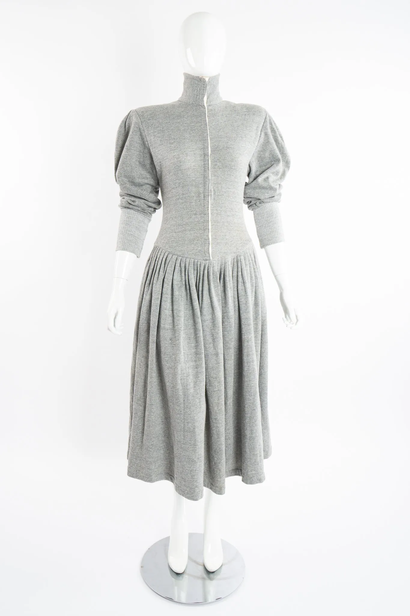 Fleece Sweatshirt Dress