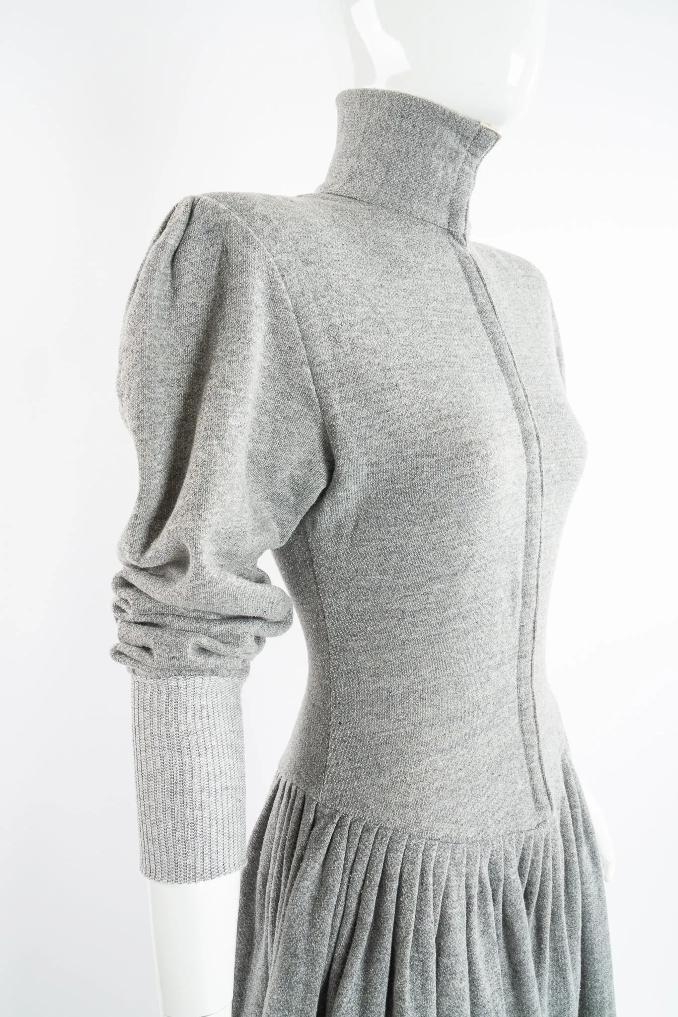 Fleece Sweatshirt Dress