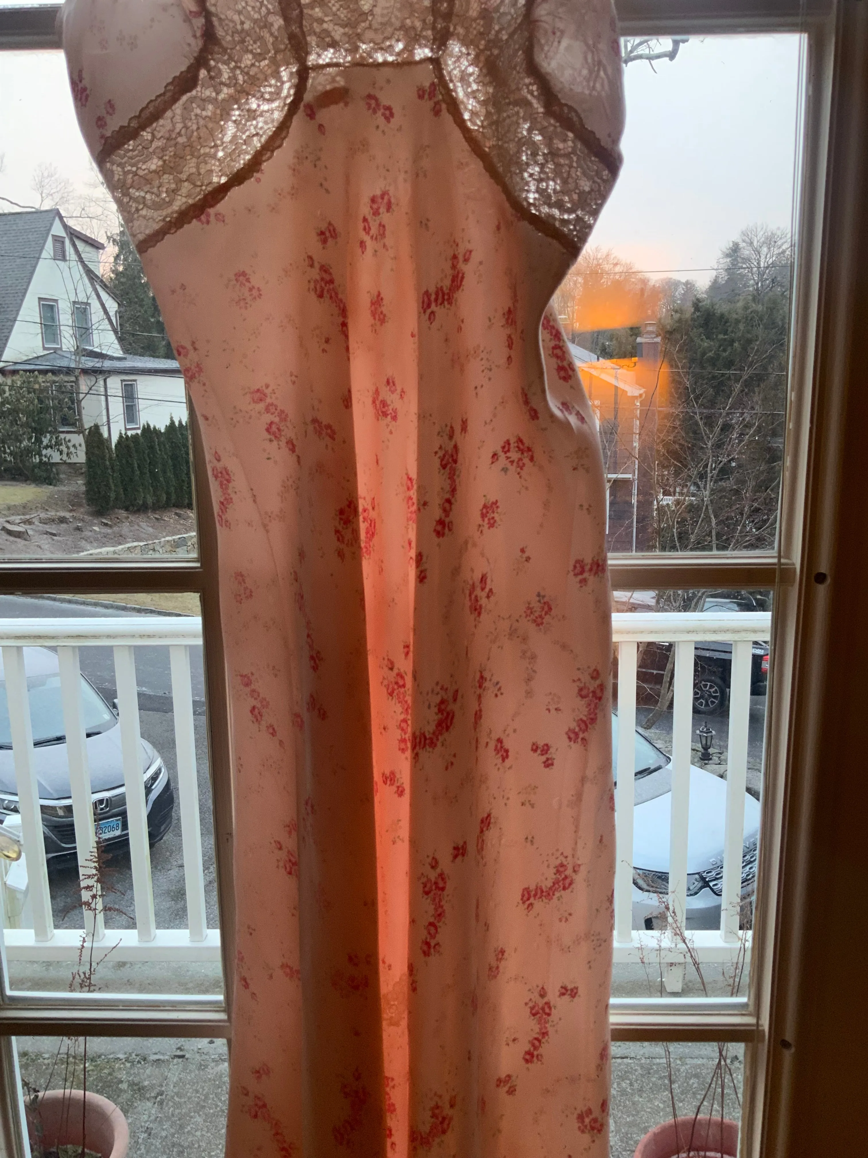 Floral Nightgown - 50s - 50R
