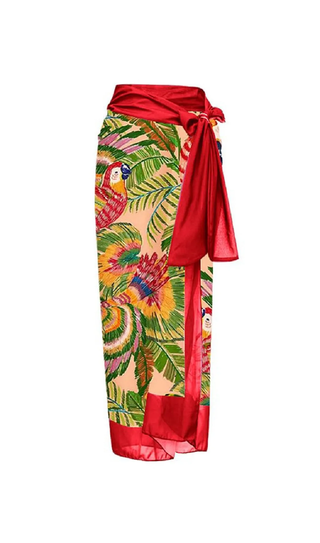 Flower Printed Swimwear Two Piece Set
