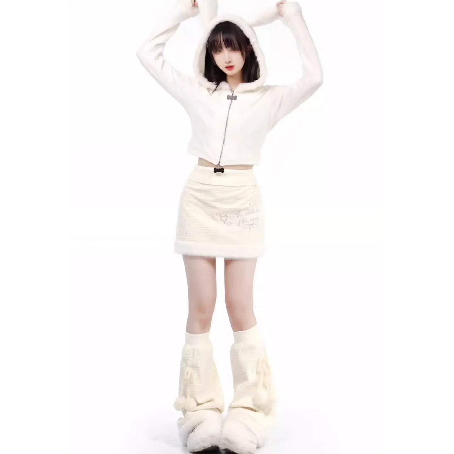 Fluffy animal tops and bottoms