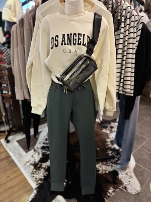 Forest Green Joggers
