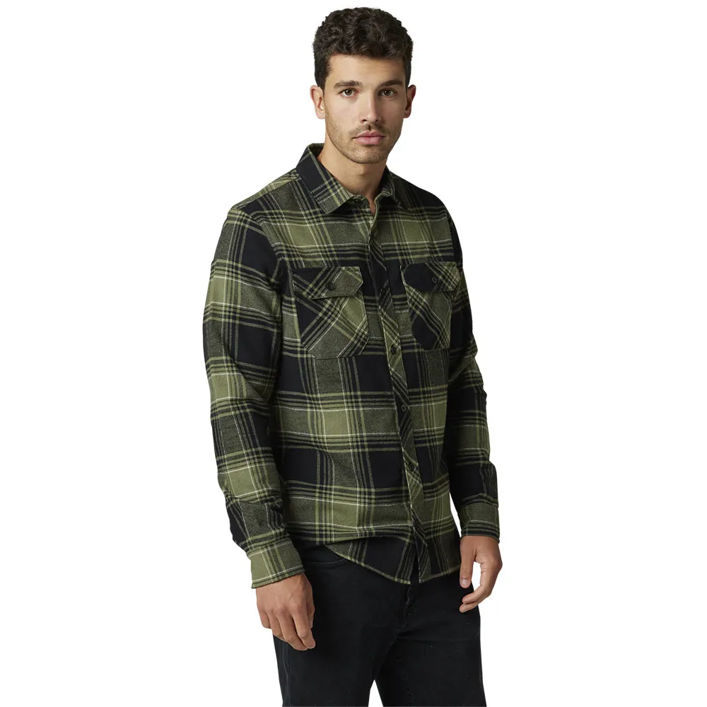 FOX TRAILDUST 2.0 FLANNEL LS SHIRT [ARMY]