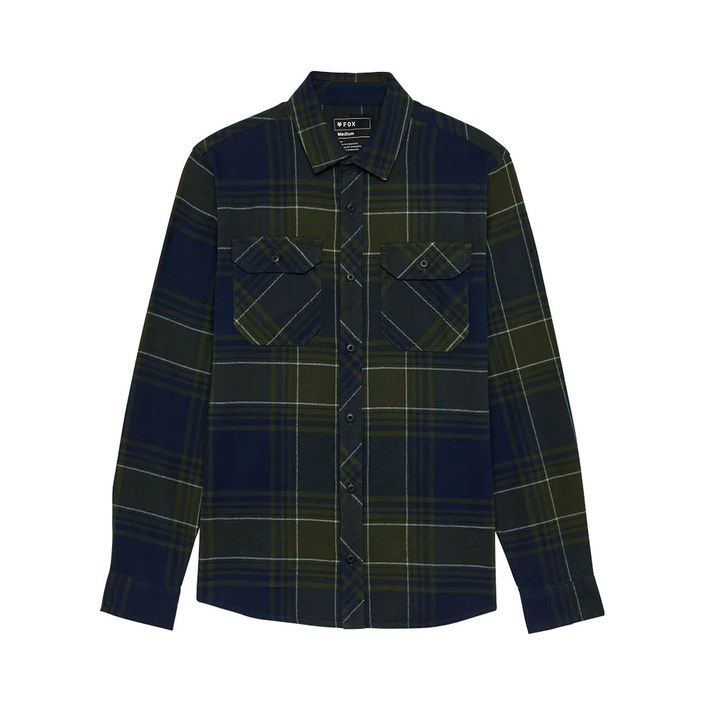 Fox Traildust Flannel Ls Shirt - Midnight