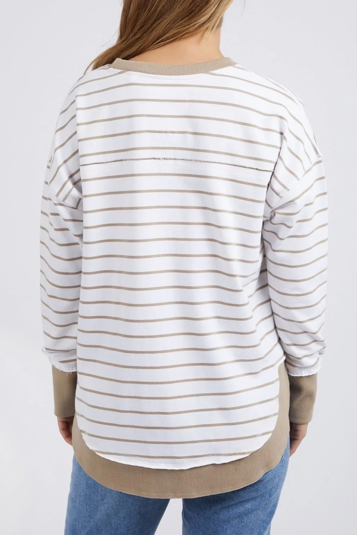 Foxwood Simplified Stripe Crew