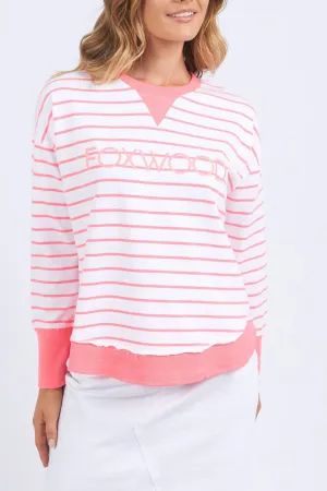 Foxwood Simplified Stripe Crew