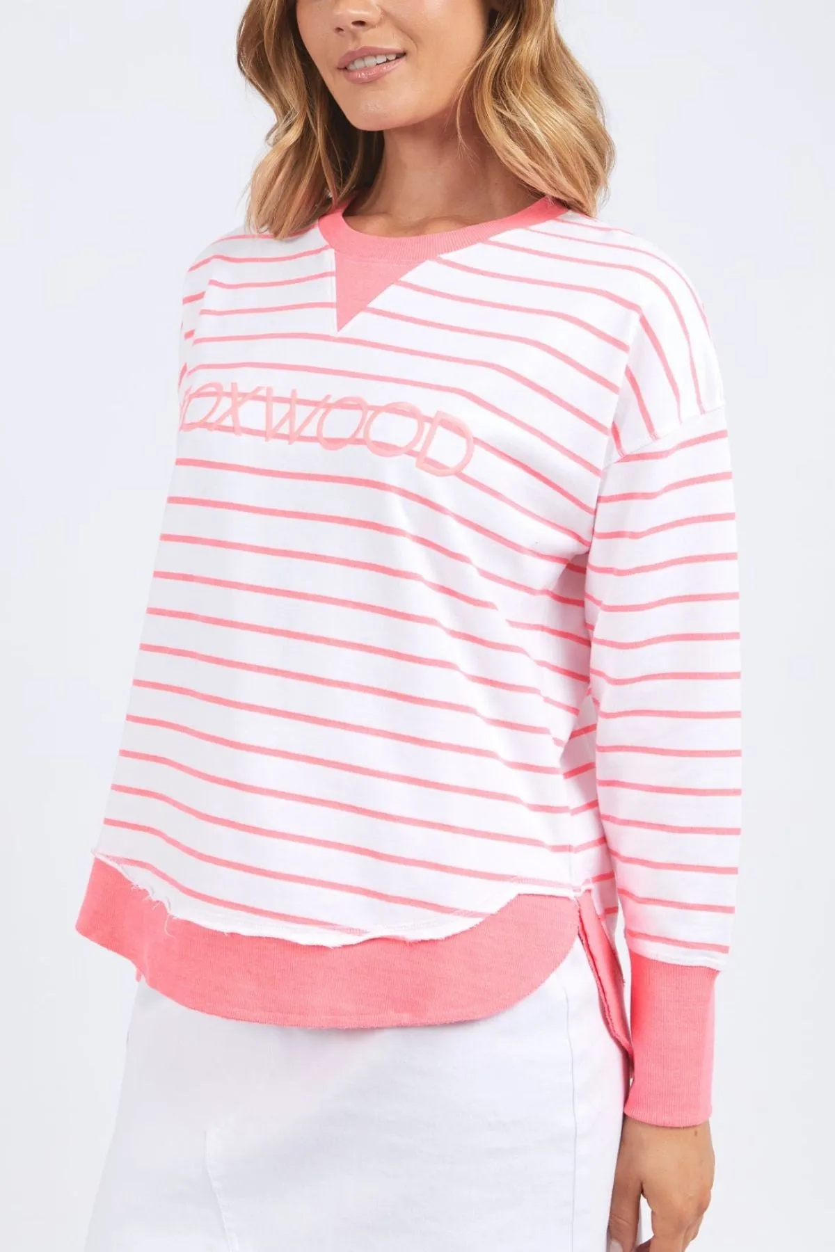 Foxwood Simplified Stripe Crew