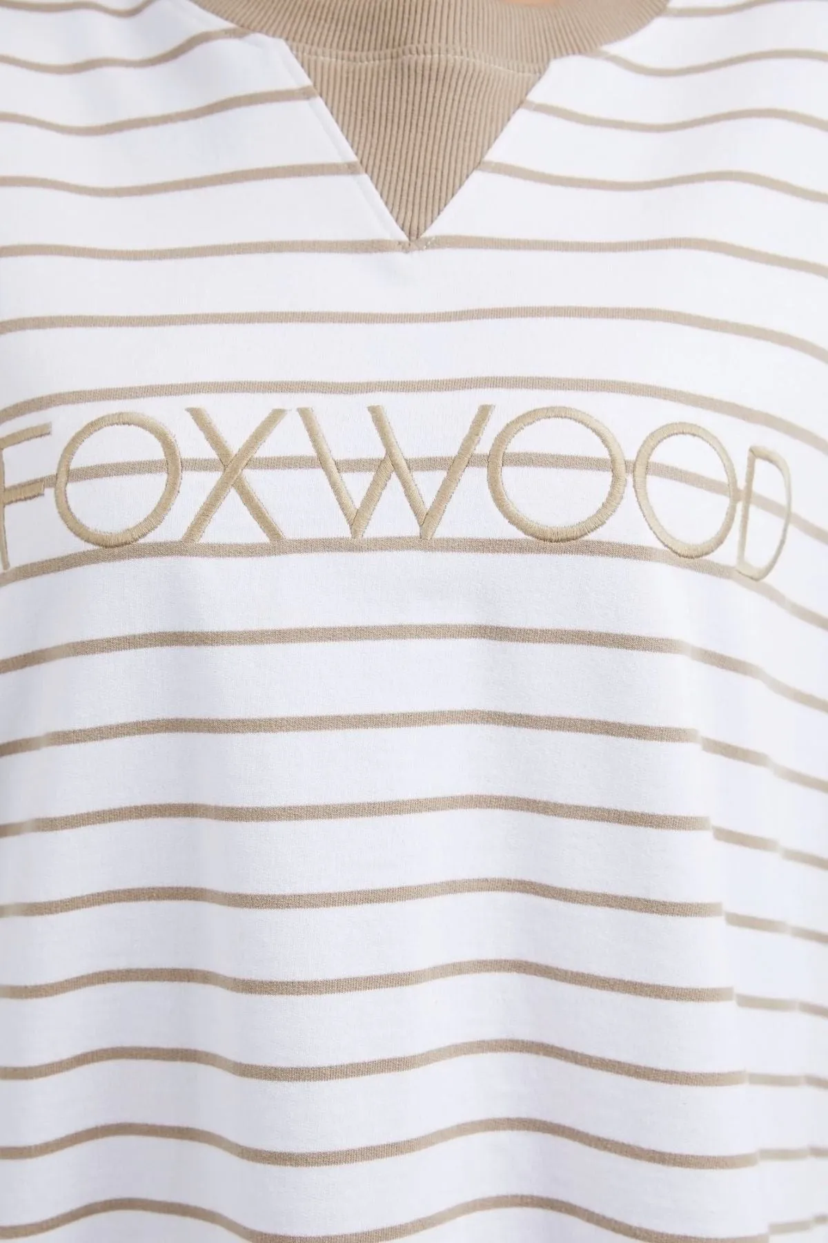 Foxwood Simplified Stripe Crew