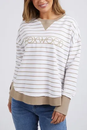 Foxwood Simplified Stripe Crew