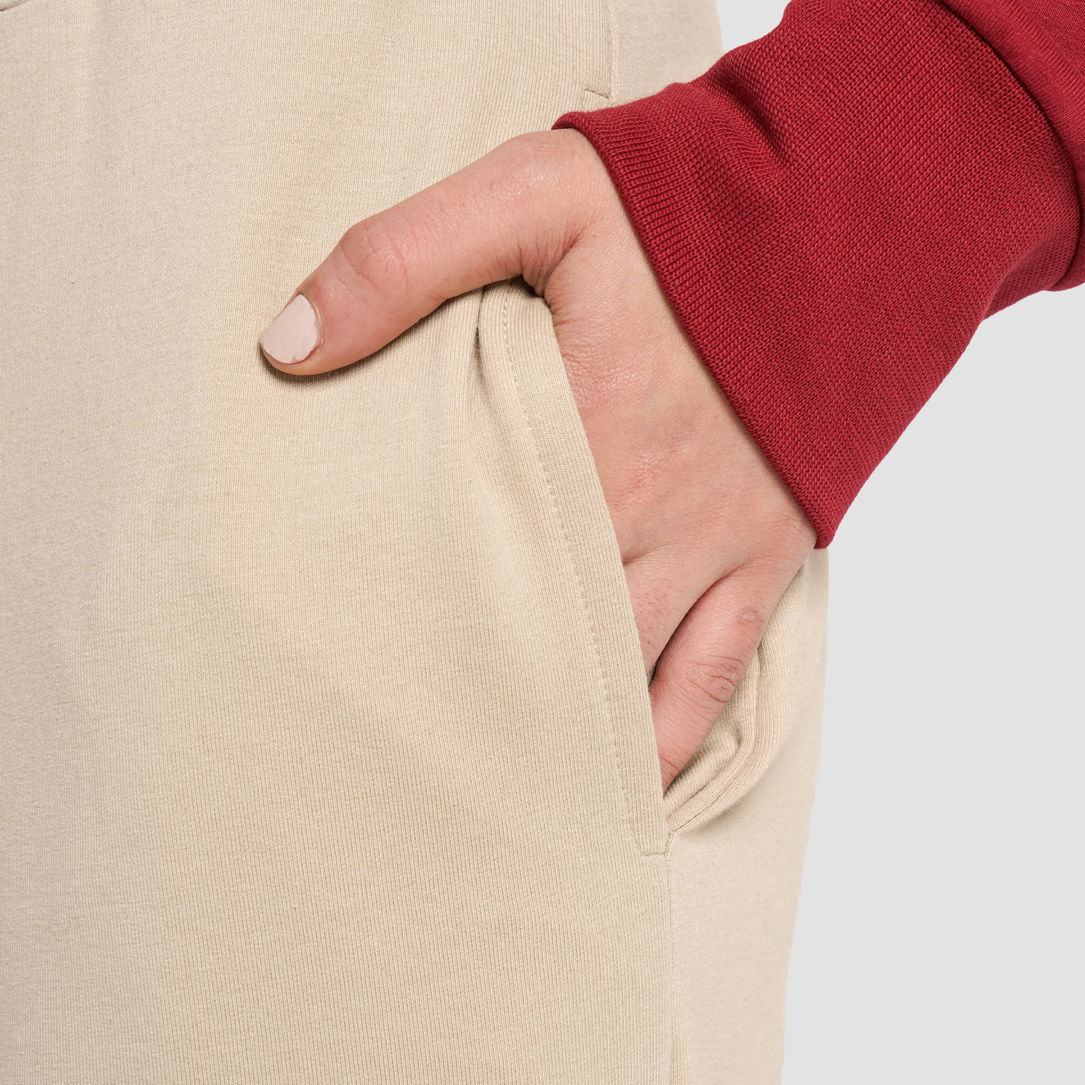 GAI Pulse Oversized Joggers (Beige)