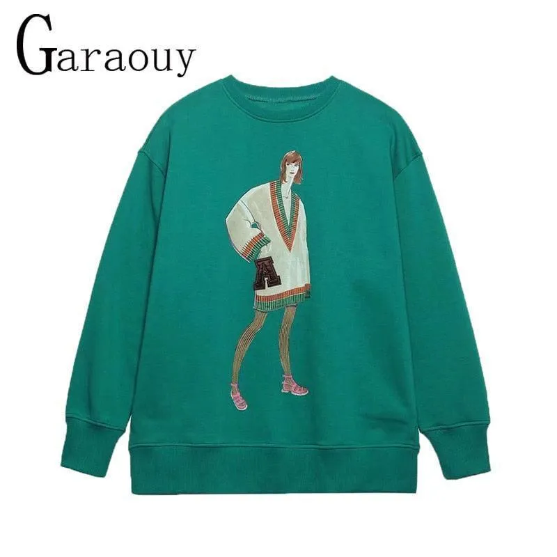 Garaouy New Women Sweatshirts