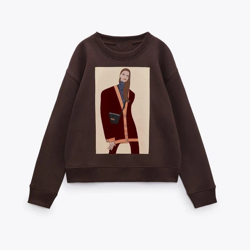 Garaouy New Women Sweatshirts