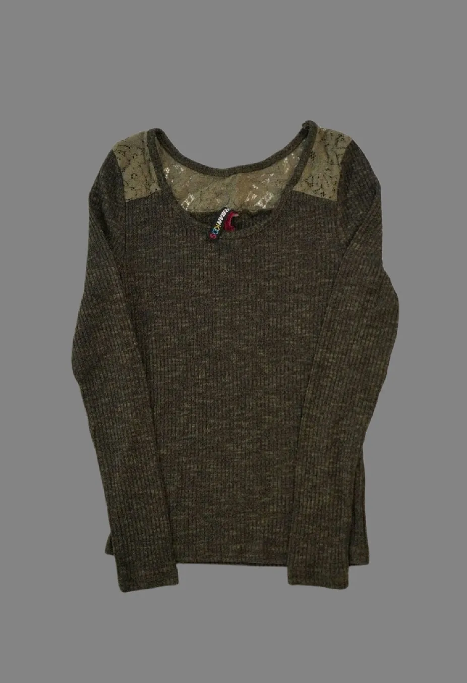 GIRL SIZE MEDIUM (10/12 YEARS) - URBAN Kids, Knit / Lace Bohemian Sweater EUC B13