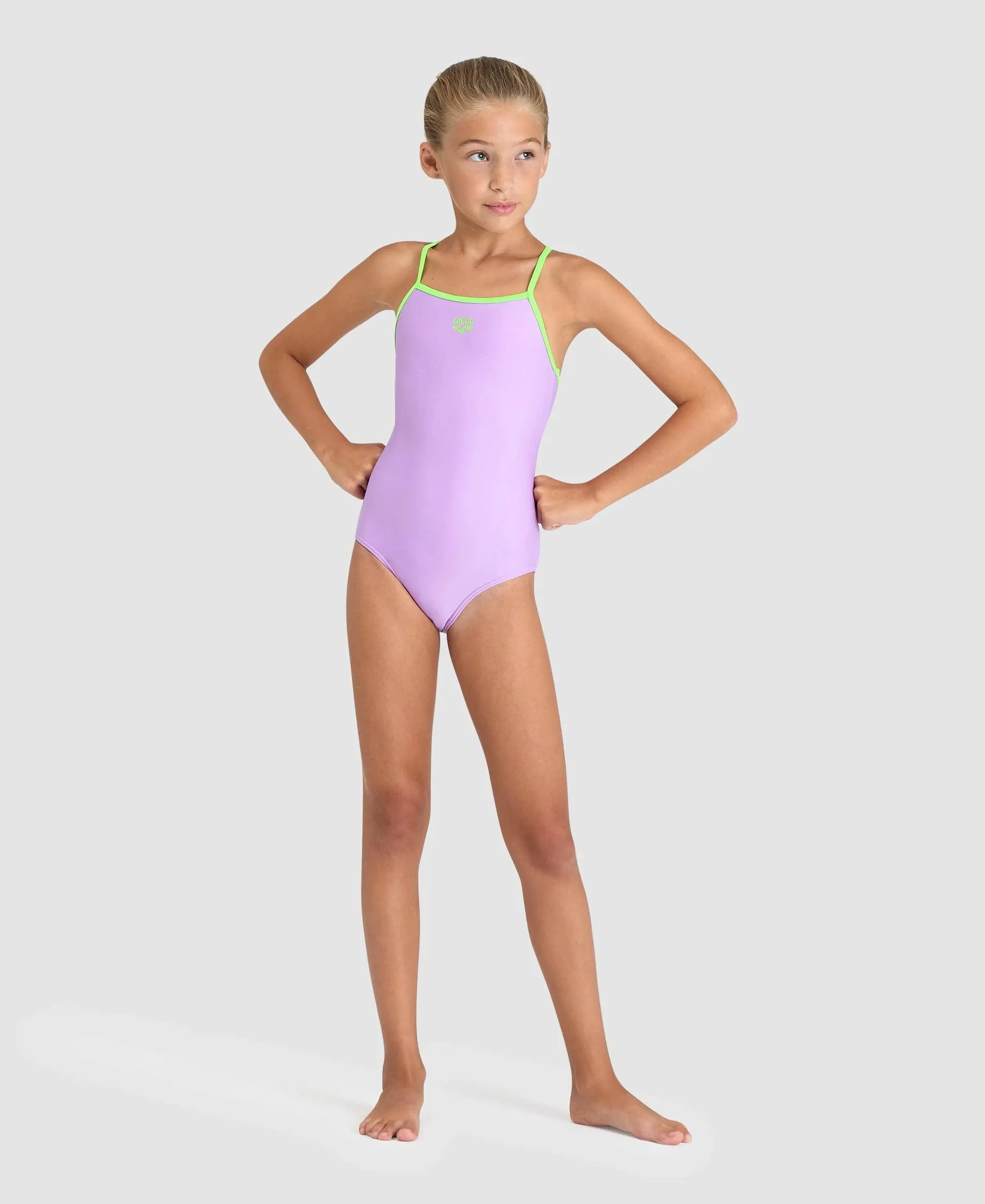 Girl's Swimsuit Light Drop Solid