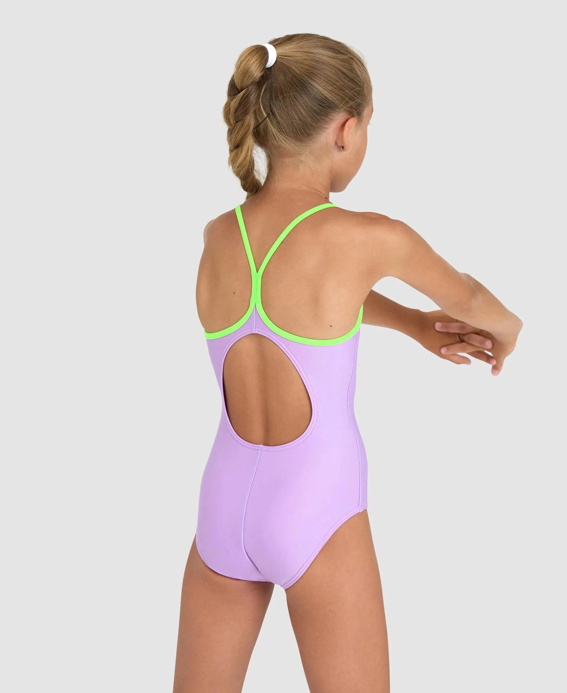 Girl's Swimsuit Light Drop Solid
