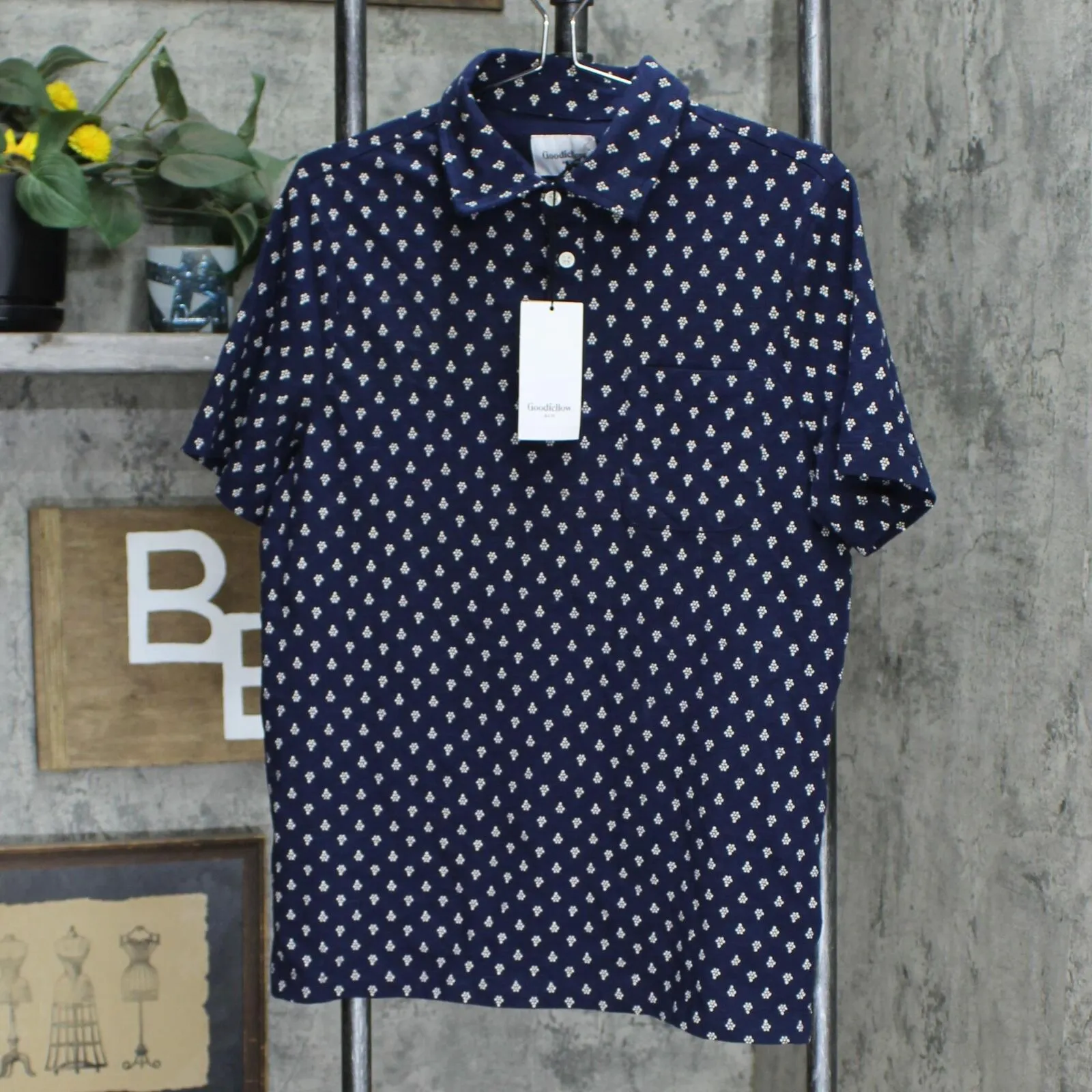 Goodfellow & Co Men's Short Sleeve Collared Polo Shirt