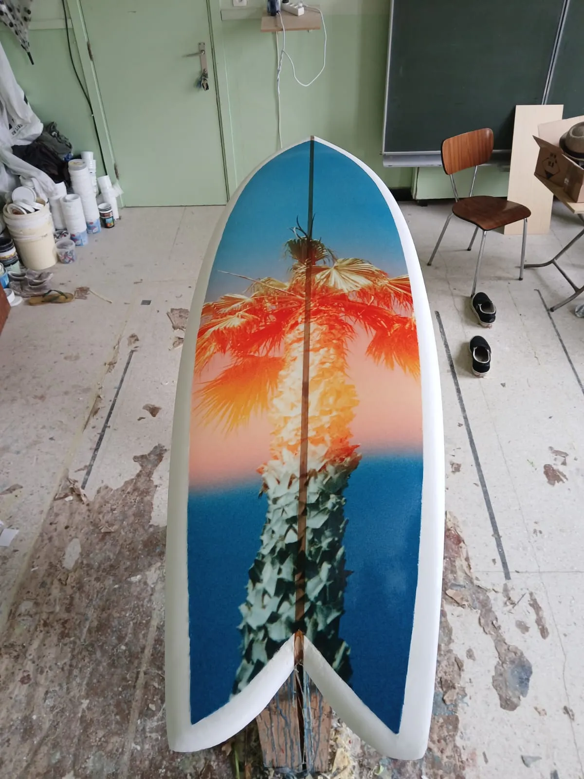 Gutterdust x Haven Surf  - "Drive By” Surfboard