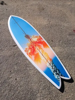 Gutterdust x Haven Surf  - "Drive By” Surfboard
