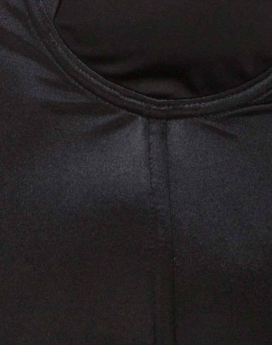 Gyal Sleeveless Bodice in Black
