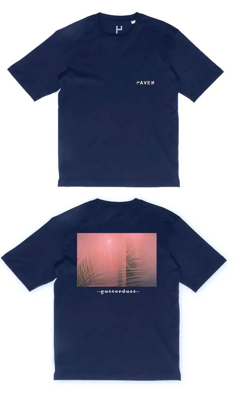 Haven Surf x Gutterdust - Sunrise Sunset Tee Shirt - Navy