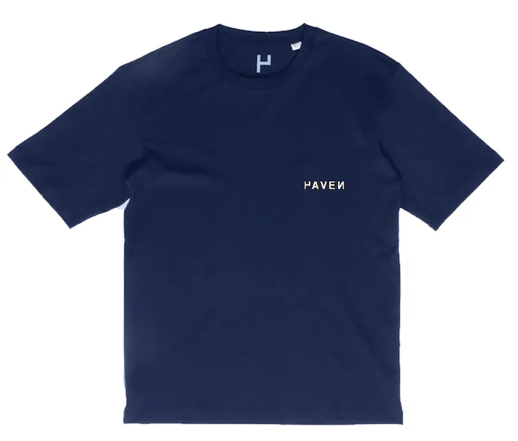Haven Surf x Gutterdust - Sunrise Sunset Tee Shirt - Navy